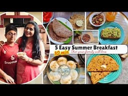 5 Easy breakfast recipes | #highprotein #energitic