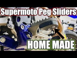 DIY Supermoto Peg Sliders - Sherco 500 SMF