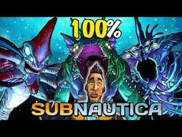 I Had To Complete 100% Of SUBNAUTICA And It Was HORRIFYING!