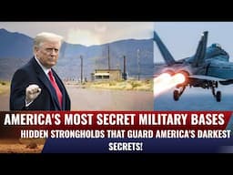 🛡️ America's 5 Most Secret Military Bases | Hidden Strongholds That Guard America's Darkest Secrets!