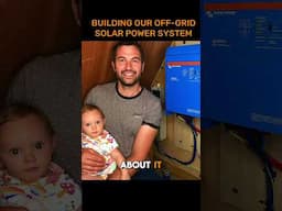Watch our full off-grid setup ⬆️