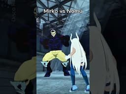 Mirko vs Nomu Series 😂 #mha #myheroacademia #anime #trending #meme #fyp #vrchat
