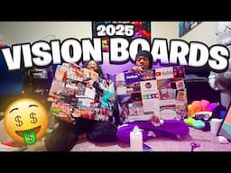 2025 VISION BOARDS… STARTING THE NEW YEAR AS FRIENDS?👀😳