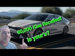 Major Kia Recall!  80,000 Kia vehicles recalled!  IS YOURS AFFECTED?
