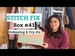 STITCH FIX Unboxing and Try-on Box#41 Stitch Fix Review