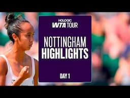 Nottingham Day 1 Featuring Fernandez, Tauson, and more | WTA MultiMatch Highlights