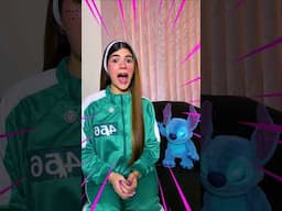 JUGUÉ el JUEGO del CALAMAR con mi animatronico de Stitch😱🤫