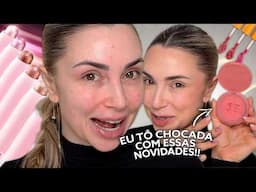 TESTANDO AS ÚLTIMAS NOVIDADES DE MAKE