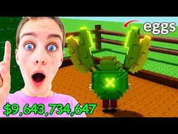 HATCHING THE RAREST EGGS IN Grow A Garden Gaming w/ The Norris Nuts