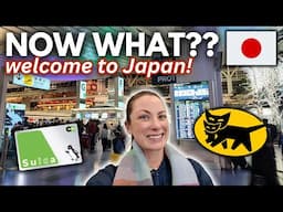 I just landed in Japan... now what? Airport Arrival Guide | What to Expect + Travel Tips!