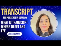 Transcript:- what is Transcript and where you can get ? and total fee for transcript.