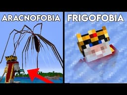 Mayores Fobias del Mundo Explicadas en Minecraft
