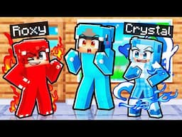Turning my FRIENDS into ELEMENTALS in Minecraft!