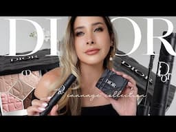 NEW DIOR MAKEUP 🖤 NEW DIOR CANNAGE EYESHADOW COLLECTION : Silk Taupe & DIORSHOW OVERVOLUME Mascara ✨