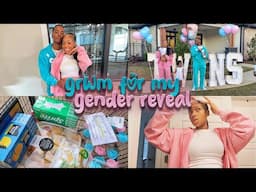 GRWM FOR MY GENDER REVEAL | I'M HAVING TWINS