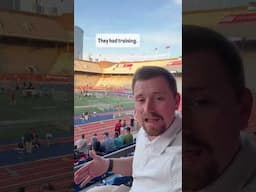 Join Dustin Miller inside Franklin Field to “train” for your career. #pennrelays