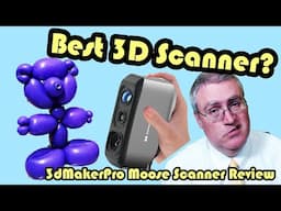 3D Printing Balloon Animals with the #3DMakerPro #Moose 3D Scanner