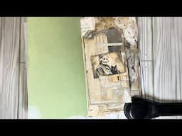 Mini Grungy Tag Journal #7 Flip Through(SOLD thank you) and New Style Altered Book #1
