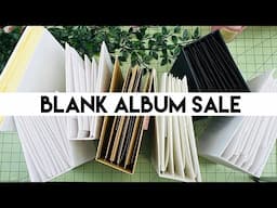 Blank Album Flash Sale!!