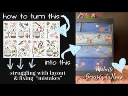 How to Layout a Design & Fix Mistakes with IOD Transfers: Menagerie