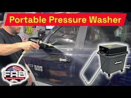 10 Gal. Portable Pressure Washer!  Rechargeable and 5 hr. Runtime. Awesome for Rinseless Washing