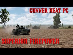 SUPERIOR FIREPOWER - T-55 GAMEPLAY - Gunner Heat PC