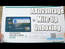 American Airlines AAdvantage MileUp Credit Card Application & Unboxing