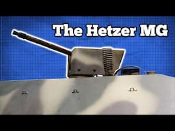 How does the Remote Control MG on the Hetzer Work?