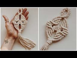 Tutorial MACRAME LUCKY medallion