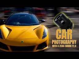 Is the Zeiss 50mm f2.8  the best car photography lens ?