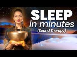 SLEEP IN MINUTES | Reset the Vagus Nerve | Sound Bath Meditation
