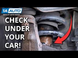 Thudding or Thumping Noise While Driving? Check Under Your Car or Truck for This Suspension Problem!