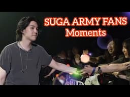 SUGA ARMY FANS Moments 😉