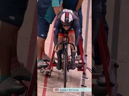 When GB set a new world record in the women's team sprint #shorts