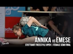 Annika vs Emese - Female Semifinal | Stuttgart Freestyle Open 2025
