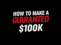 How To make a Guaranteed 100k💰✅