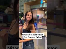#LaapataaLadies actress #NitanshiGoel leaves for her #Cannes Debut #MovieTalkies