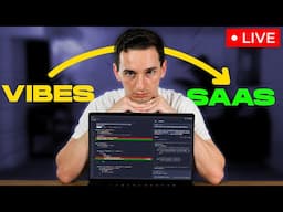 Vibe Coding a SaaS In 1 Day LIVE 🔴