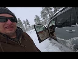 Survival Bag Used During Surprise Spring Snow Storm