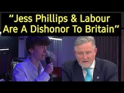 Young Man Absolutely RIPS Labour MP & Jess Phillips Apart Over Grooming Gangs