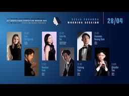 The 19th International Fryderyk Chopin Piano Competition (preliminary round) 1st session, 28.04.2025