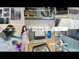 ENGINEERING FINALS SEASON ⋆🎧📁⟡ hell week, 72 hours of exam cramming, super productive & motivating