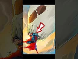 Can Superman save a falling Airplane ??🔥#dc #superman #shorts