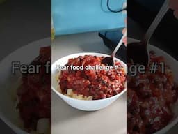 fear food challenge #1 | AN recovery