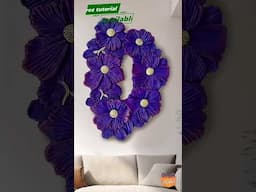 @craft.pocket DIY flower craft बनाने का सीक्रेट तरीका #roomdecor #trendingvideo #flowers
