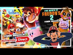 Nintendo Switch 2 direct + Fnaf 2 Movie teaser | Video Reacción | RGCM World