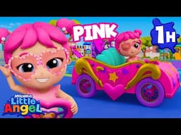 Jill's PINK DIY Makeover! 🩷🖌️ Colorful Little Angel Sing Along Nursery Rhymes