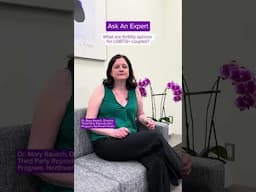 What are the fertility options for LGBTQ+ couples? #shorts #lgbtqfertility