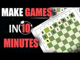 The FASTEST Way To Make Games - (No TRICKS)