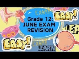 JUNE EXAM REVISION - Making matric EASY